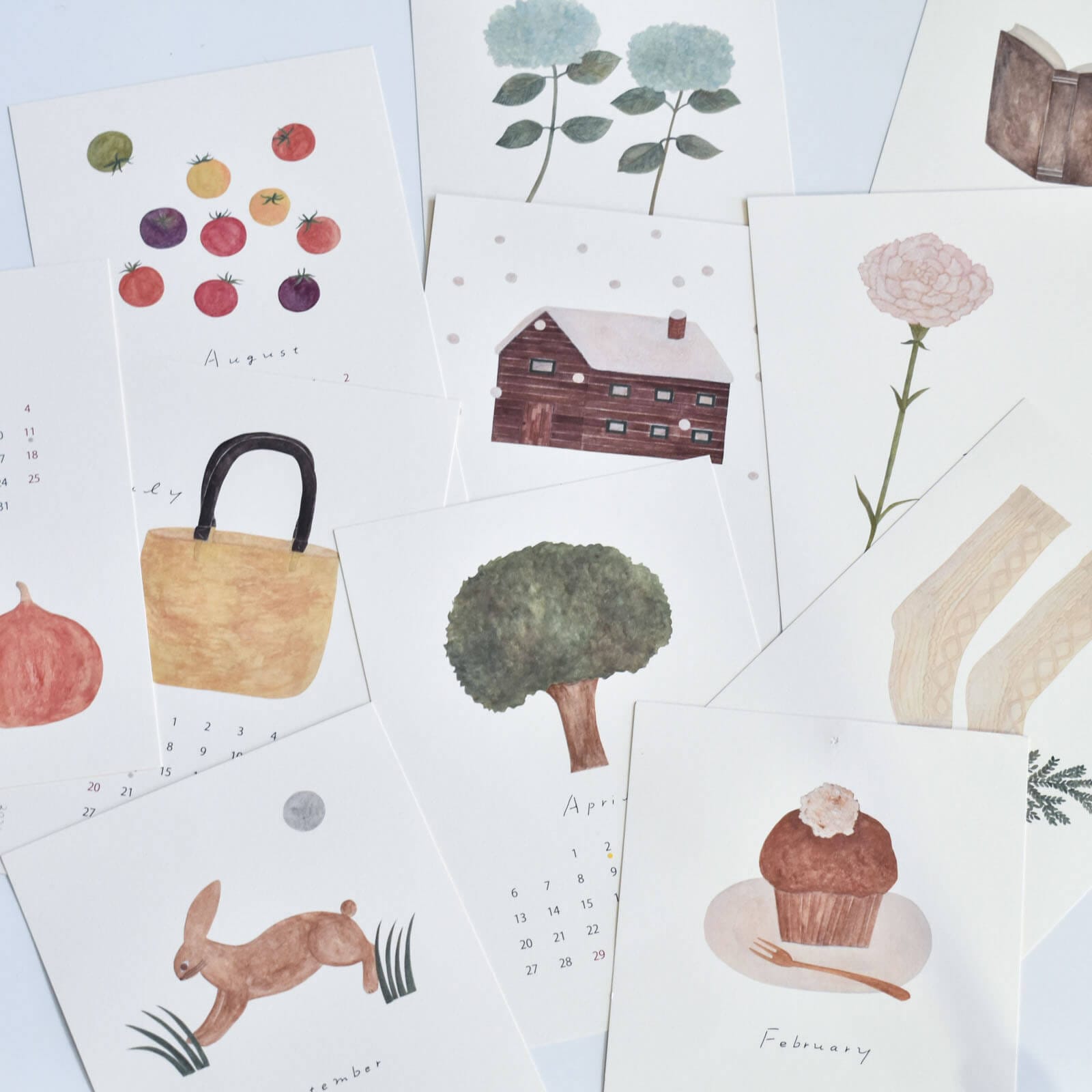 ダイタク カレンダー TD-335 卓上・グリーン3ヶ月eco-上から順タイプ-2026年版の名入れ