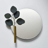 壁掛け鏡 atelier mado 山崎まどか 壁鏡と手鏡 / atelier mado｜CATAWARA（カタワラ）