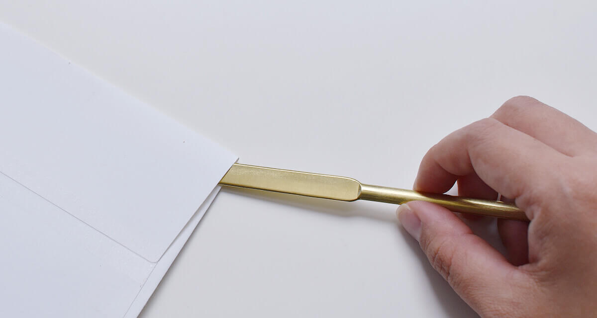 BRASS PAPER KNIFE / PICUS ｜CATAWARA（カタワラ）