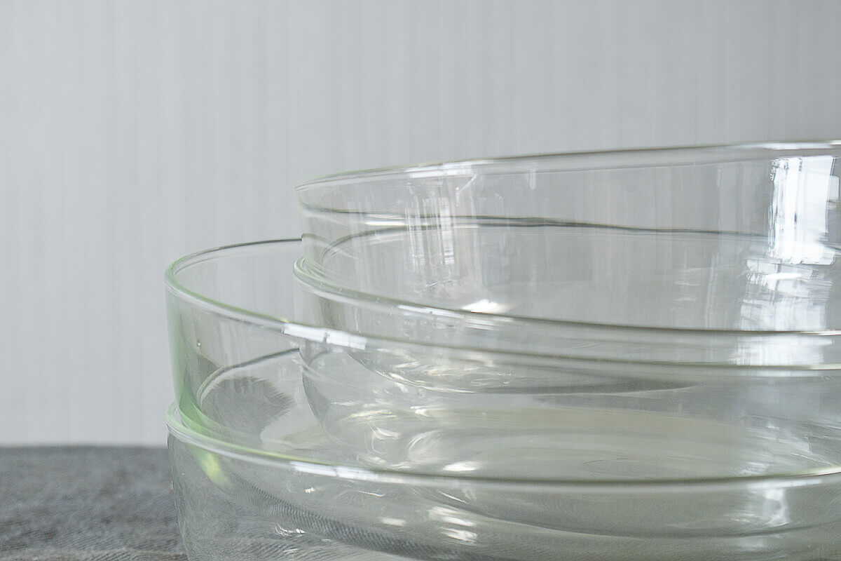 リューズガラス SHALLOW BOWL / リューズガラスのボウル｜CATAWARA 