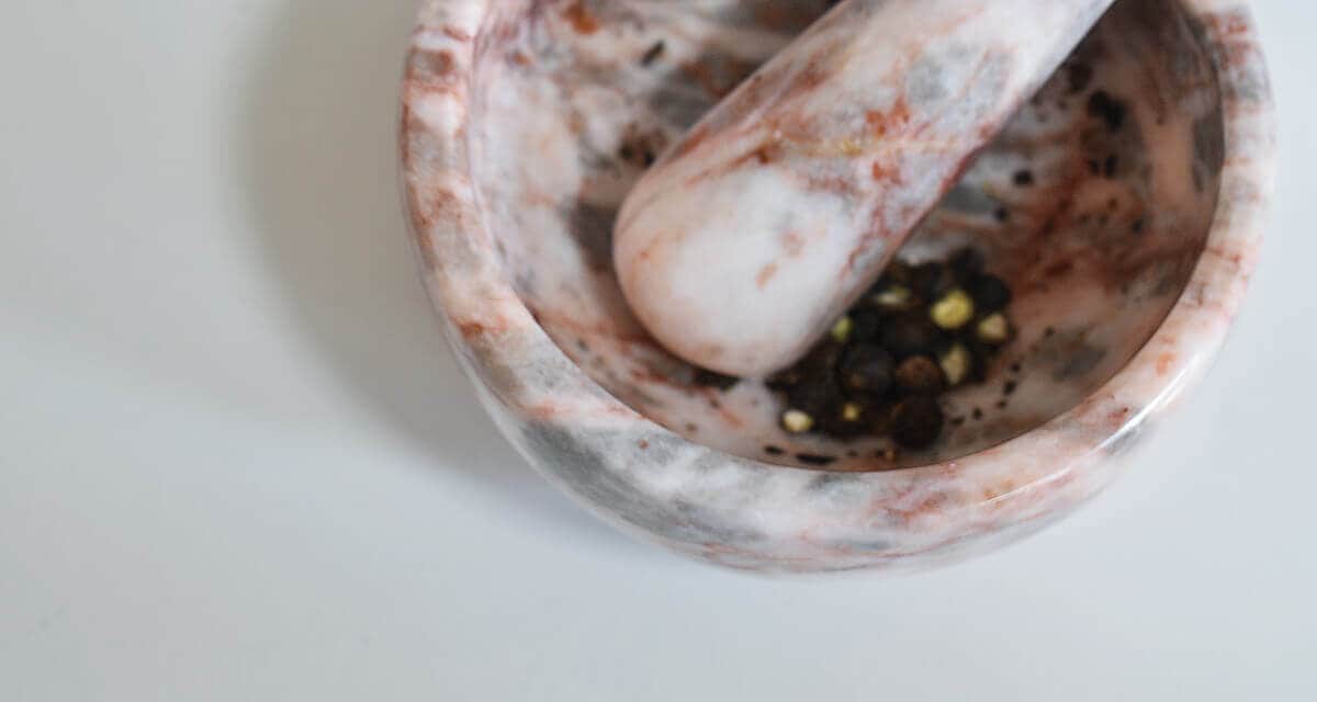 トルコアンティークオニックス乳鉢 ONYX MORTAR & PESTLE / オニキスの乳鉢｜CATAWARA（カタワラ）