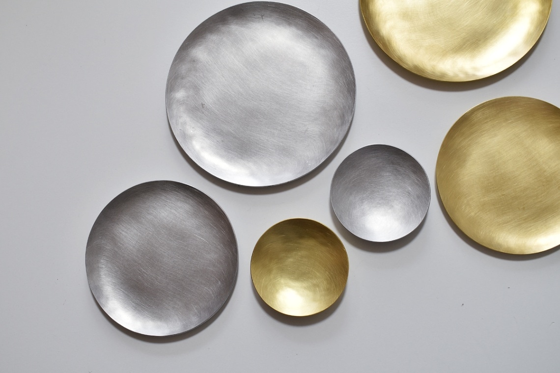 TOM DIXON 金のお皿/小物入れ5枚組み