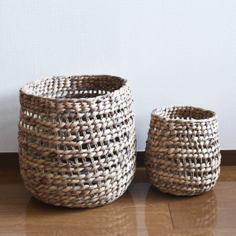 EGG SHAPE BASKET/ SUNO & MORRISON （スノアンドモリソン
