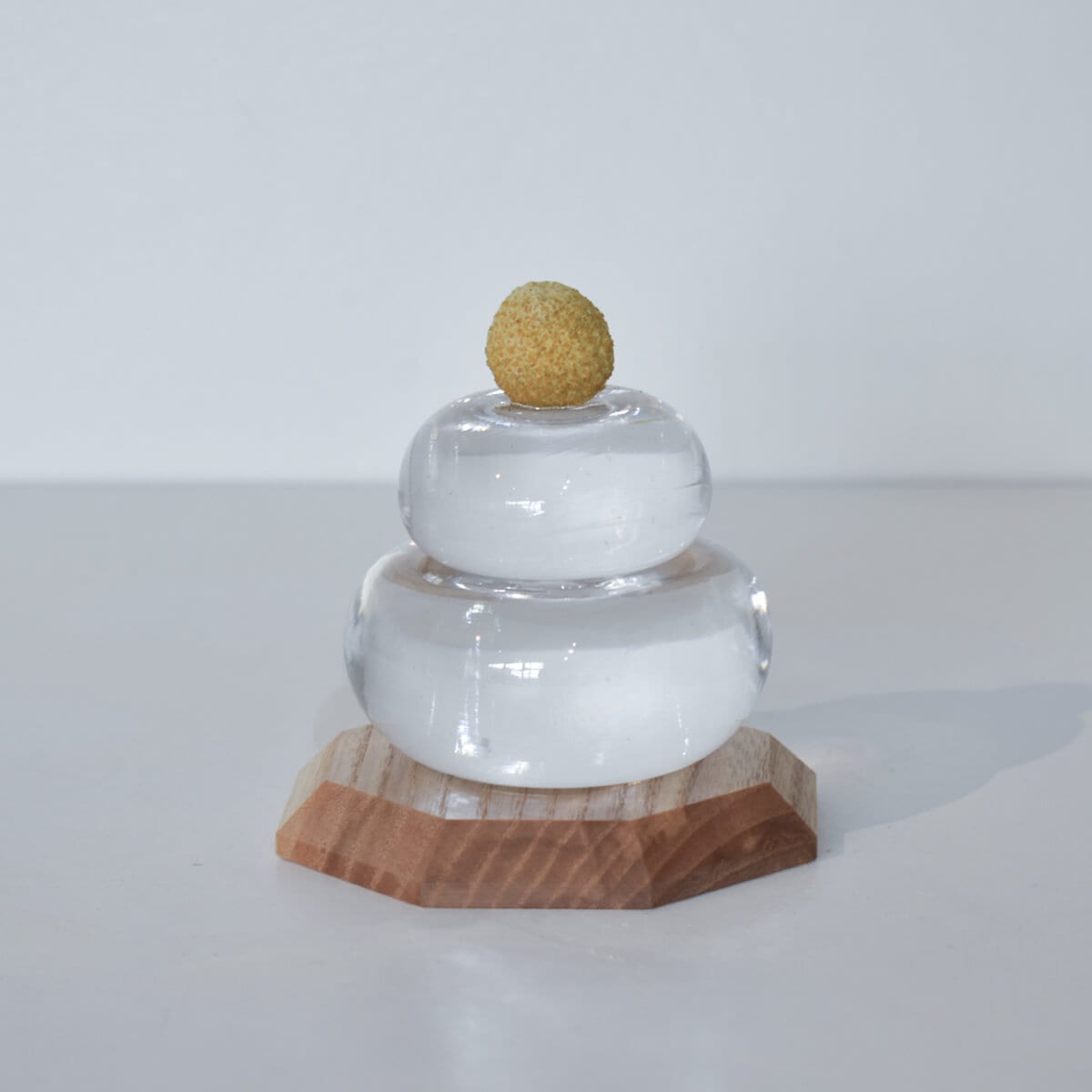 ガラスの鏡もち / 相馬佳織 （ FUKU GLASS WORKS ）｜ CATAWARA