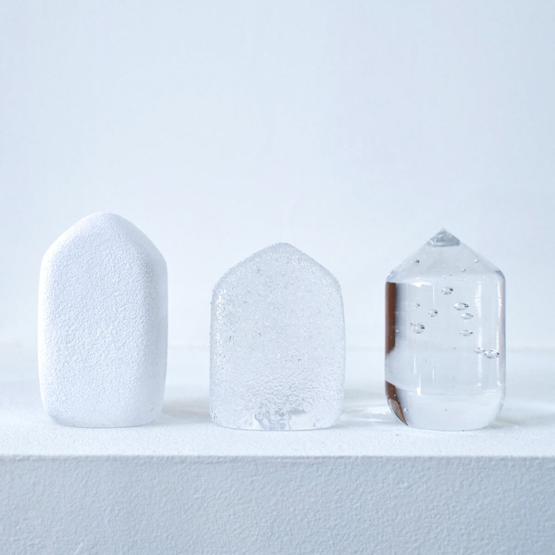 相馬佳織さん ミニチュアガラスの王冠／オブジェ【美品・希少】 ONE DAY / 相馬佳織 （ FUKU GLASS WORKS ）｜ CATAWARA（カタワラ）