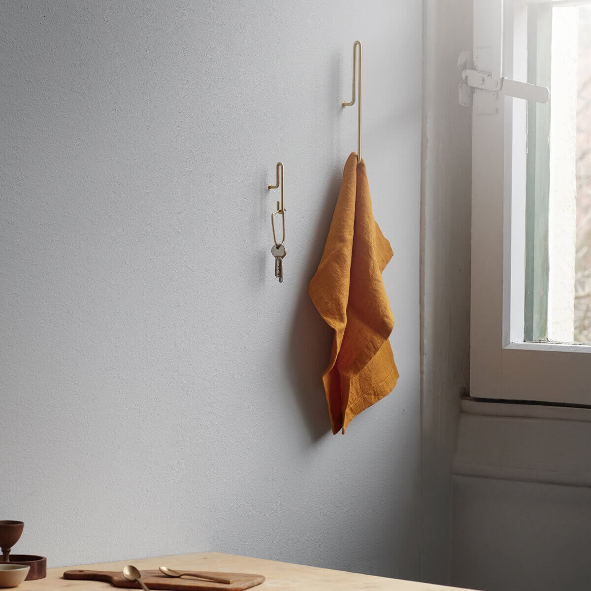 moebe wall hook / ムーべ ウォールフック｜CATAWARA（カタワラ）