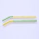 TWO TONE GLASS STRAW
