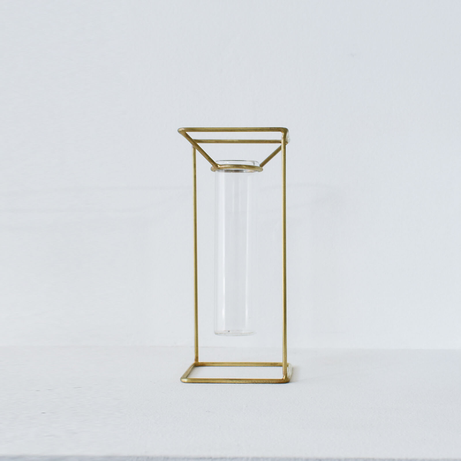 PIKE STAND BRASS VASE