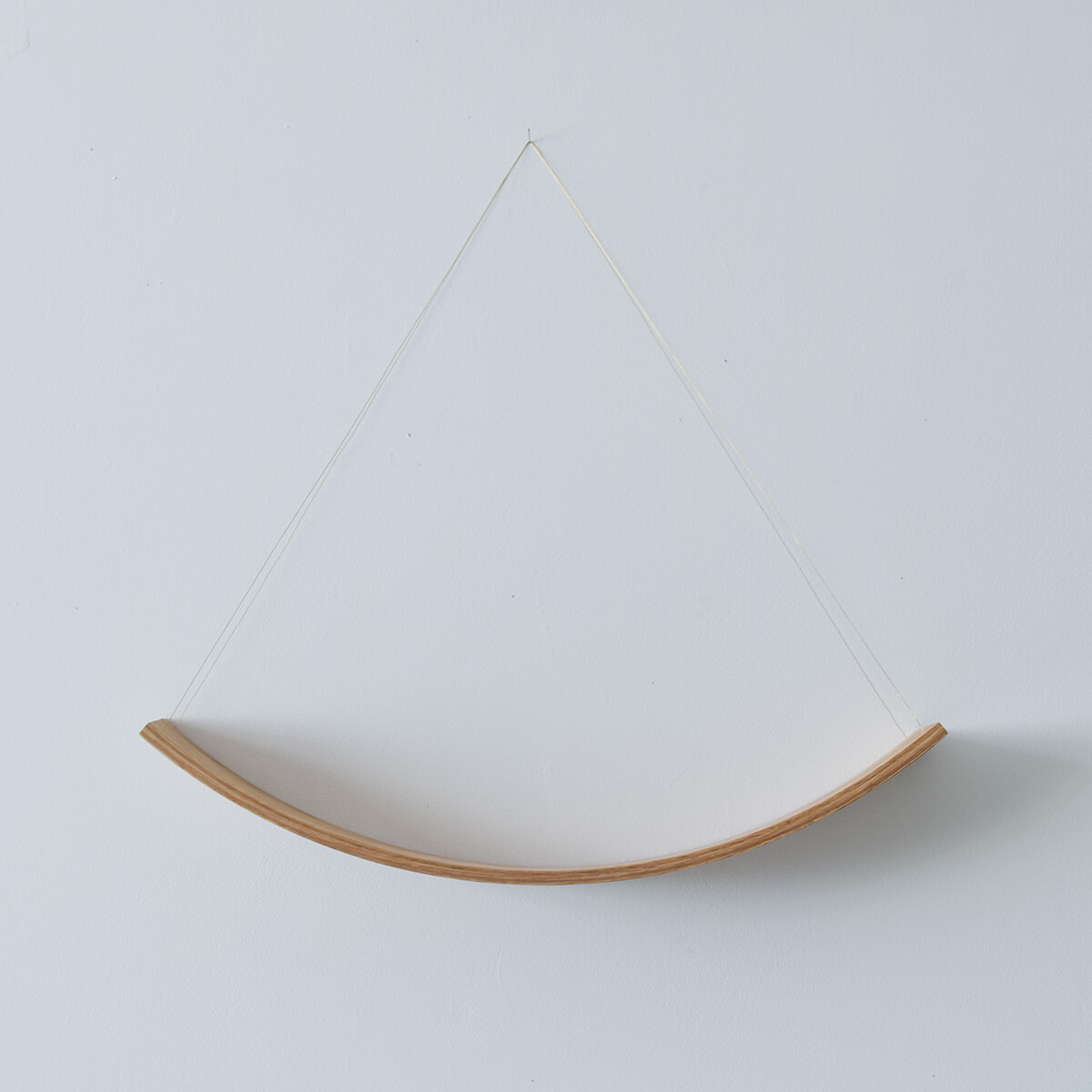 CURVED WOOD SHELF