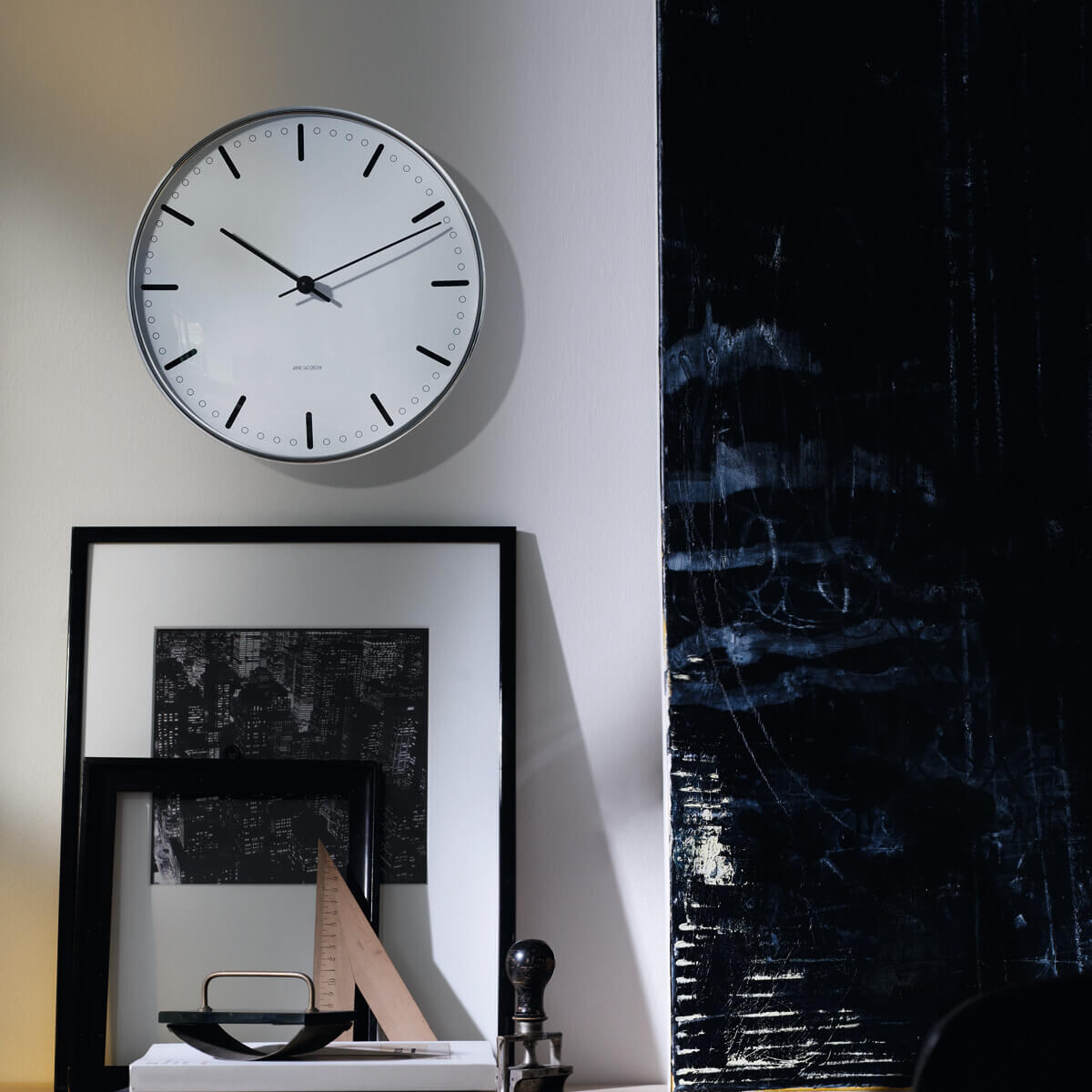 アルネ・ヤコブセン　ARNEJACOBSEN WALLCLOCK アルネ・ヤコブセン ウォールクロック バンカーズの通販 | 家具
