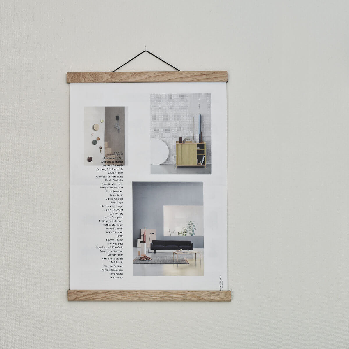 POSTER HANGER / クレモアミル ｜CATAWARA（カタワラ）