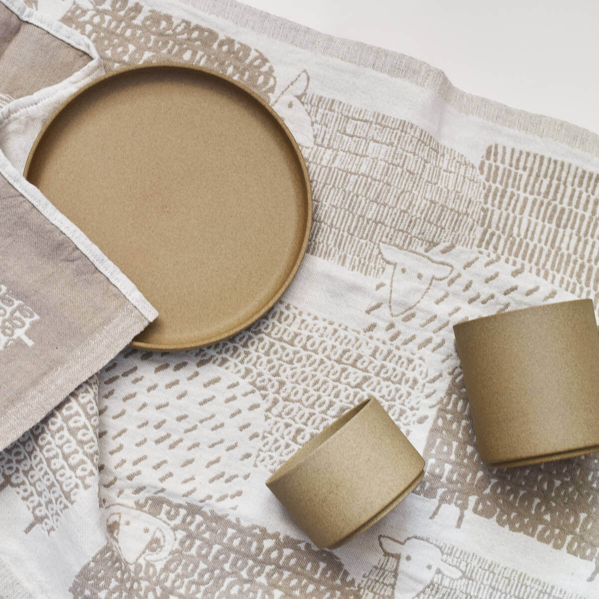 TUSSAH SILK SLIPPERS