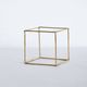 BRASS DISPLAY CUBE