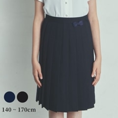 【WEB限定】New!!リボン付きフォーマルプリーツスカート 140 150 160 170cm (w8094-2502-ec)