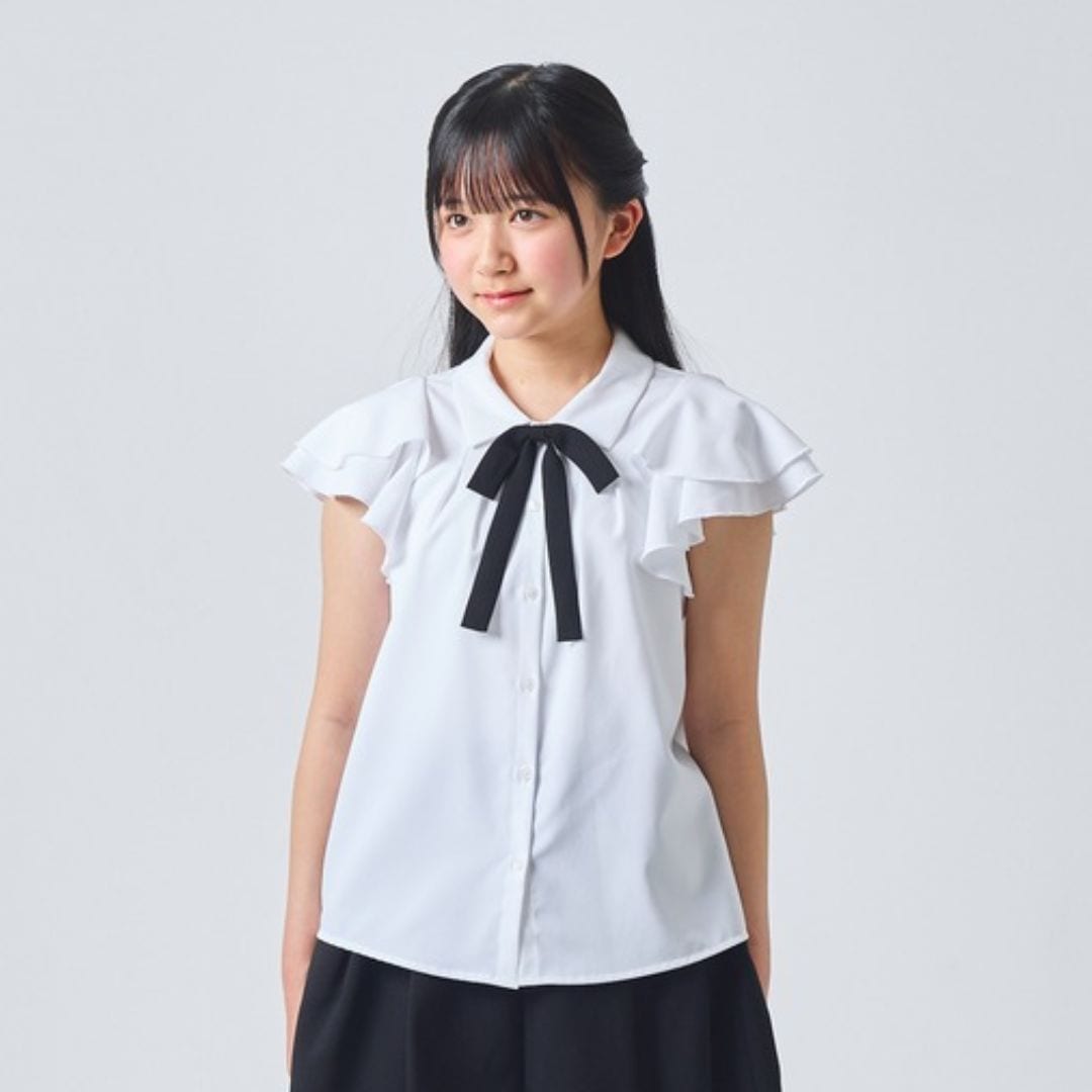 SALE50％OFF】フリルブラウス 140 150 160cm (8393-2502) CHOPIN
