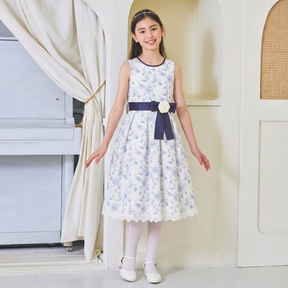セール30％OFF】花柄プリントドレス 140 150 160cm CHOPIN/ショパン