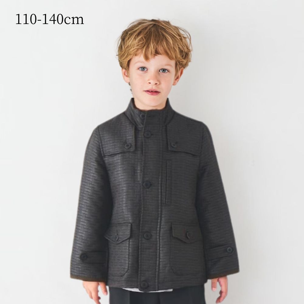 【廃版アウトレットセール】エンボスジャケット 110 120 130 140cm （2372-5411） CHOPINblue/ショパン ブルー