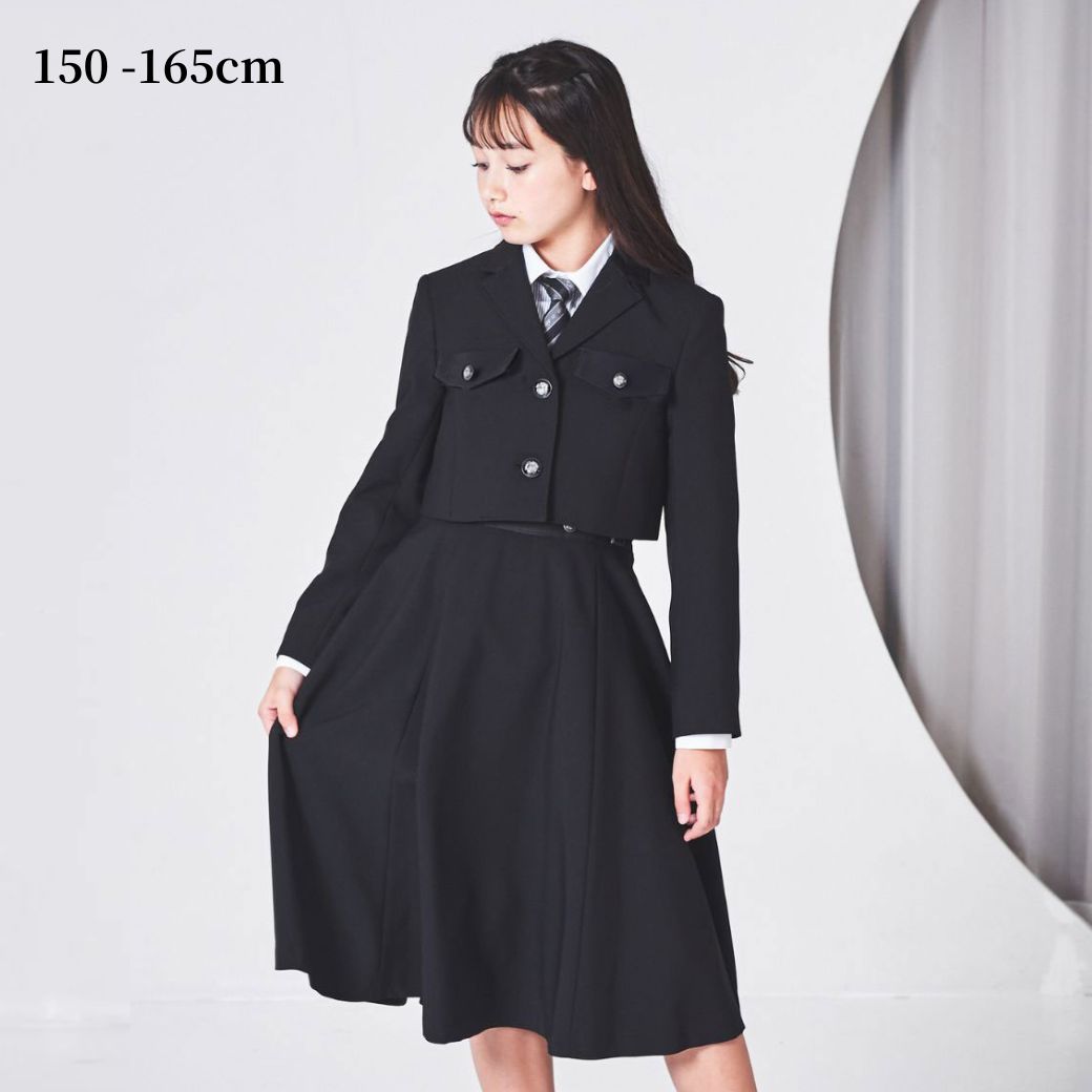 ジュニア】ショートジャケットラップキュロットスーツ 150 160 165cm