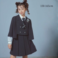【先行予約/1月下旬入荷予定】【ジュニア】スカートスーツ 150 160 165cm (8601-2501) CHOPIN/ショパン　【PREMIUMライン】