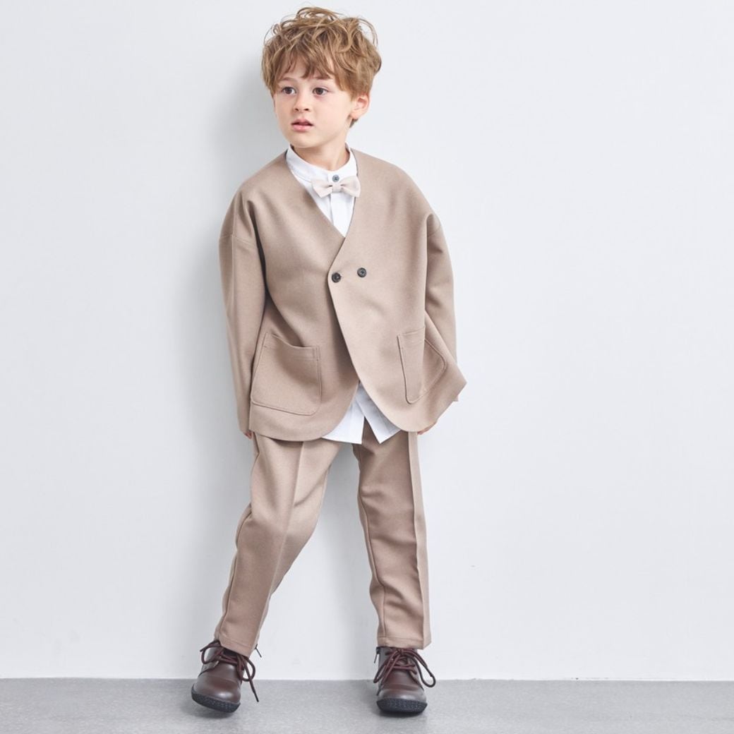 【新品・まとめ売り】子供服 74点セット（主に110〜120cm） WEB限定】ノーカラーセットアップ 100 110 120 130cm (2671-5451
