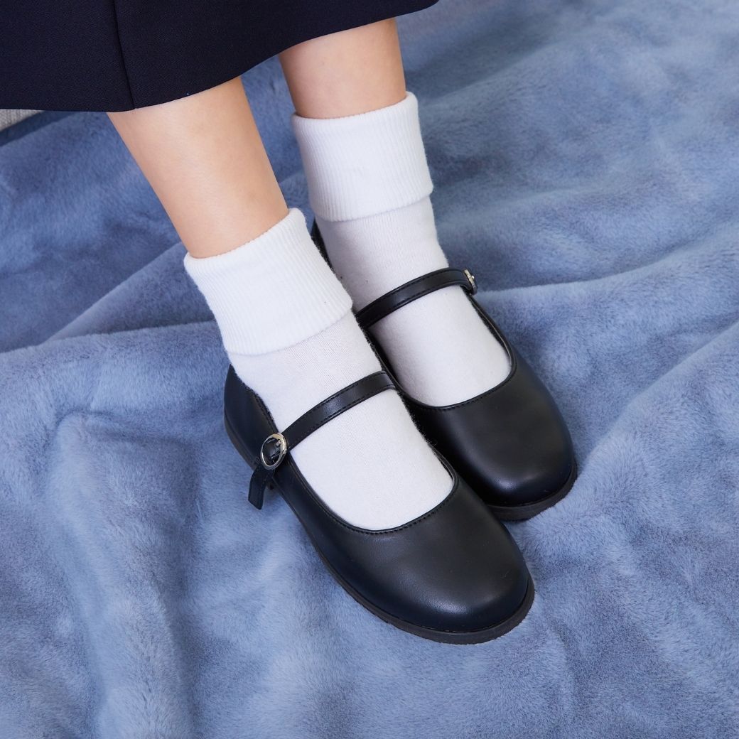 2足セット 二つ折りソックス (1390-0009) 15~21cm CHOPIN deux