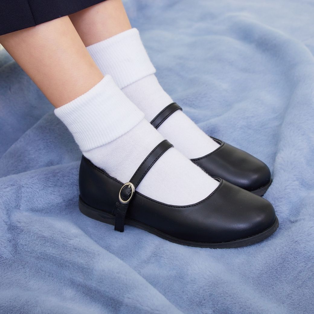 2足セット 二つ折りソックス (1390-0009) 15~21cm CHOPIN deux