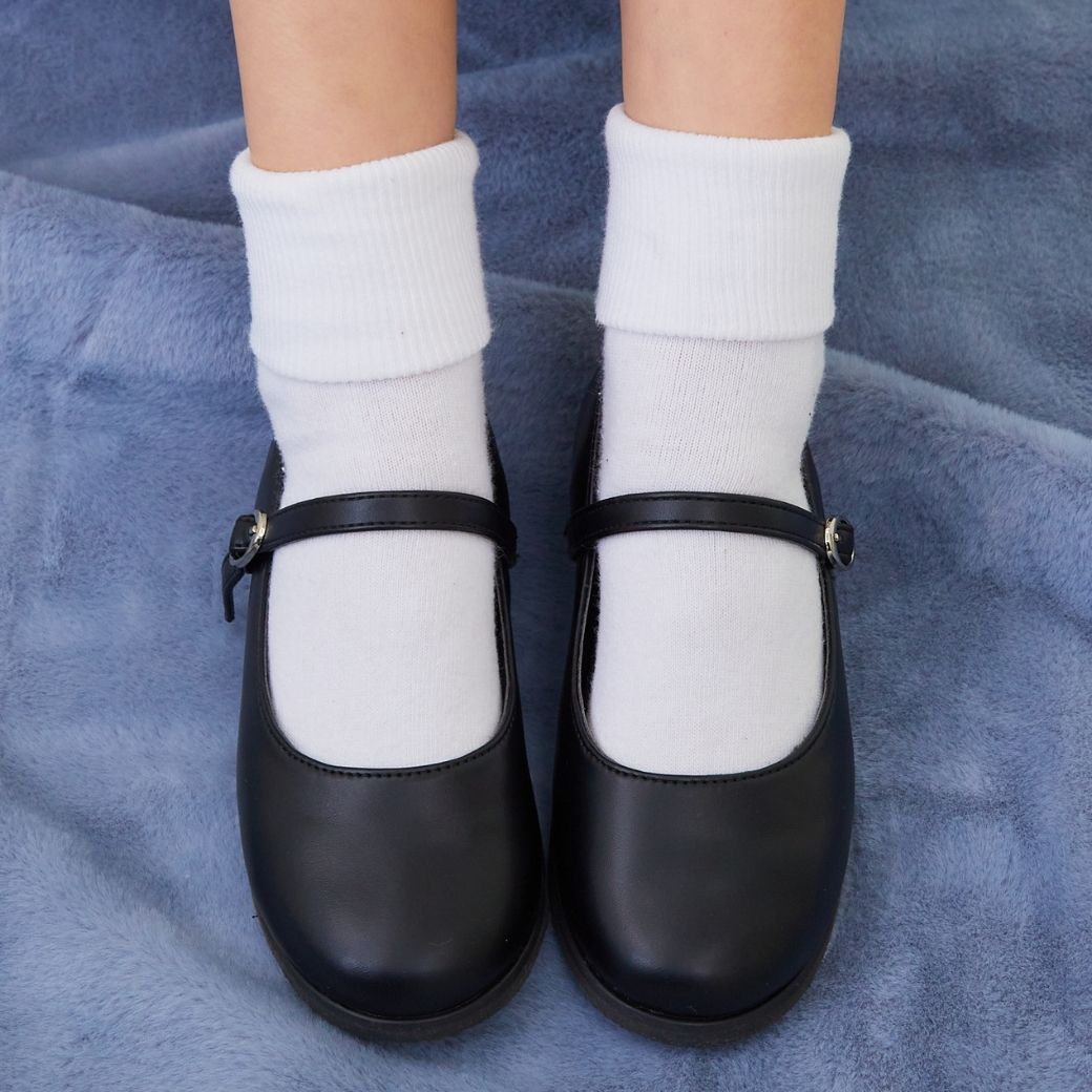 2足セット 二つ折りソックス (1390-0009) 15~21cm CHOPIN deux