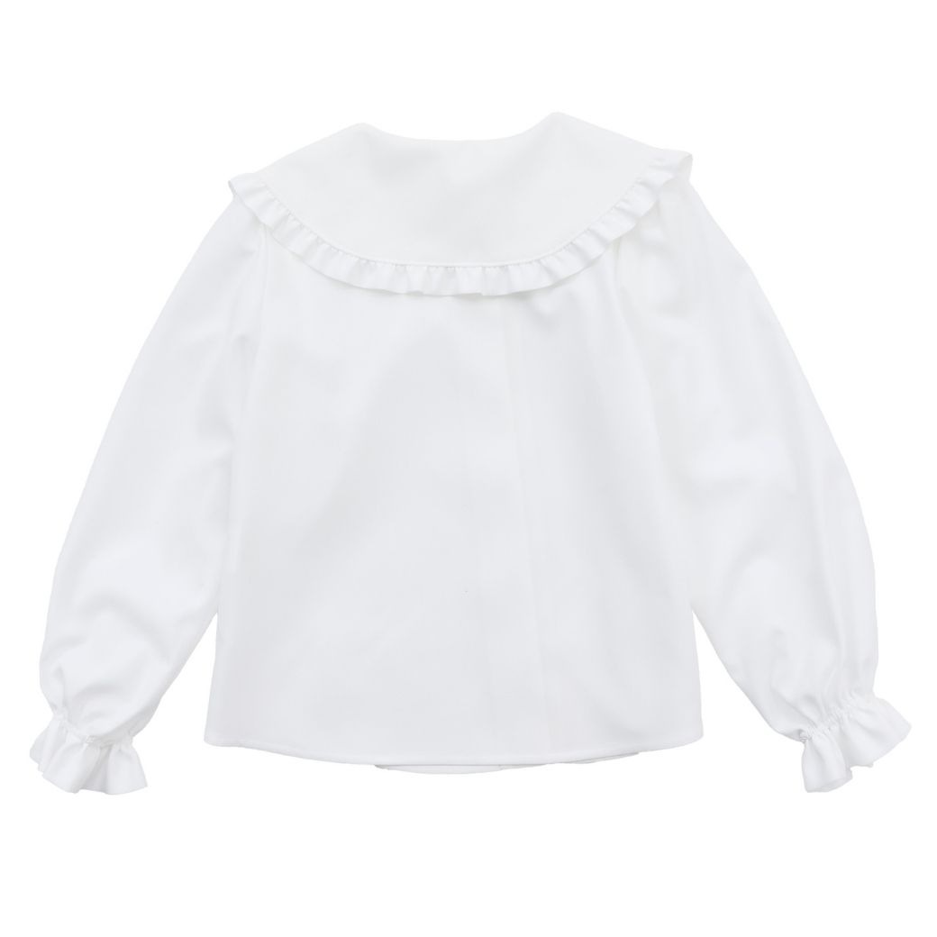 【大人気/再入荷】ビッグカラーブラウス 110 120 130 140cm (2473-7348) CHOPINblue/ショパン ブルー