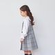 ビッグカラーブラウス 110 120 130 140cm (2473-7348) CHOPINblue/ショパン ブルー