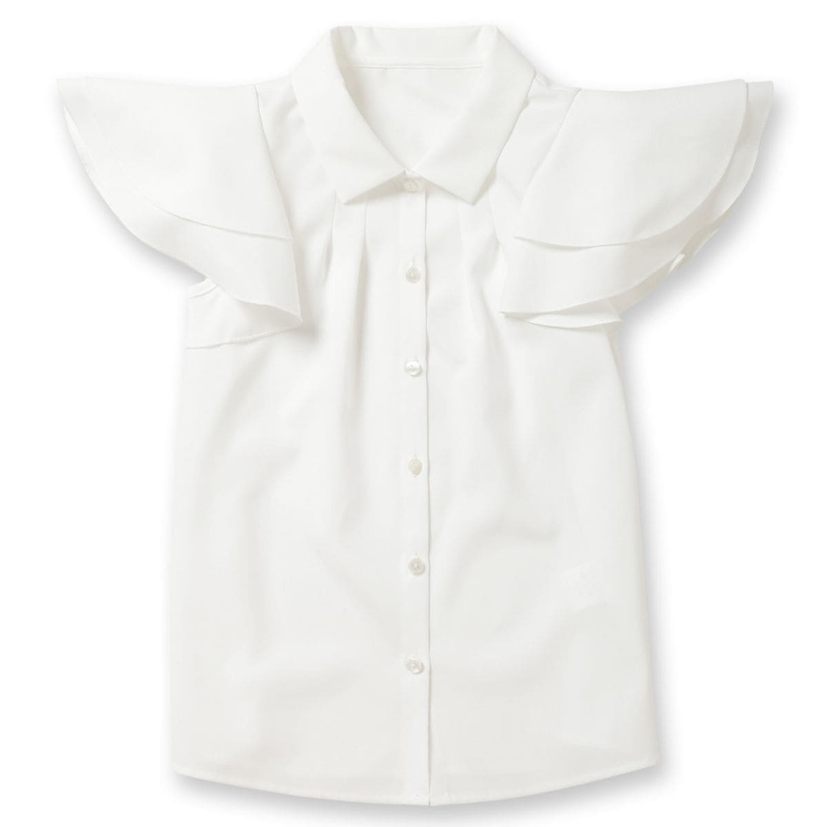 【TIMEセール50%OFF】フリルブラウス 140 150 160cm (8393-2502) CHOPIN/ショパン