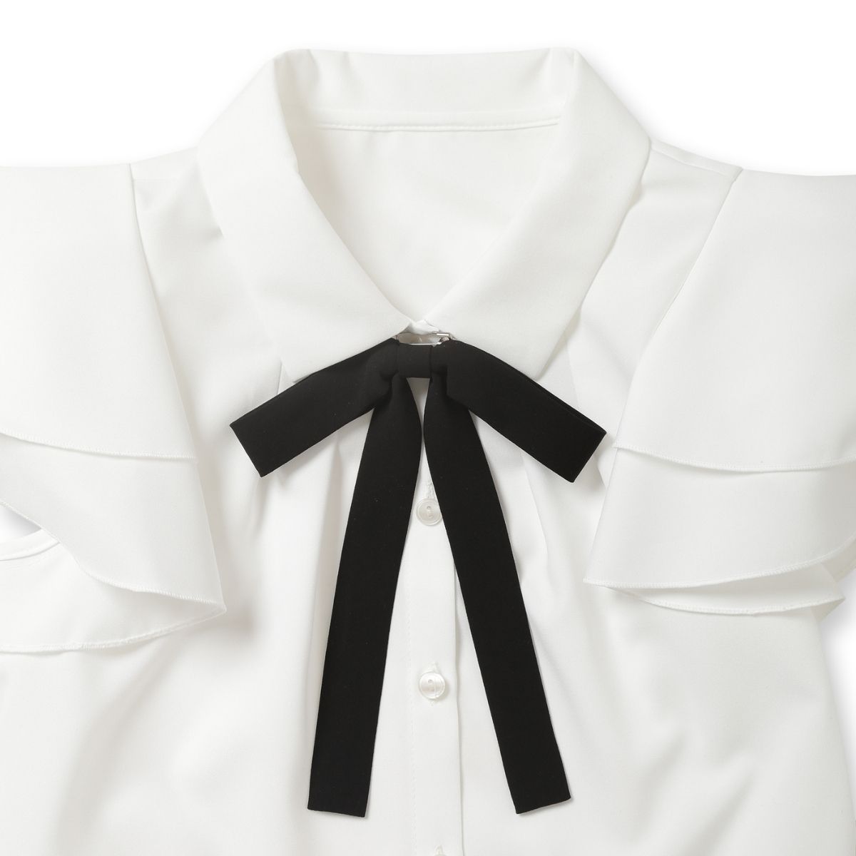 【TIMEセール50%OFF】フリルブラウス 140 150 160cm (8393-2502) CHOPIN/ショパン