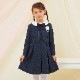 【限定セール15％OFF】 格子柄アンサンブル 130cm(8101-9301-2)
