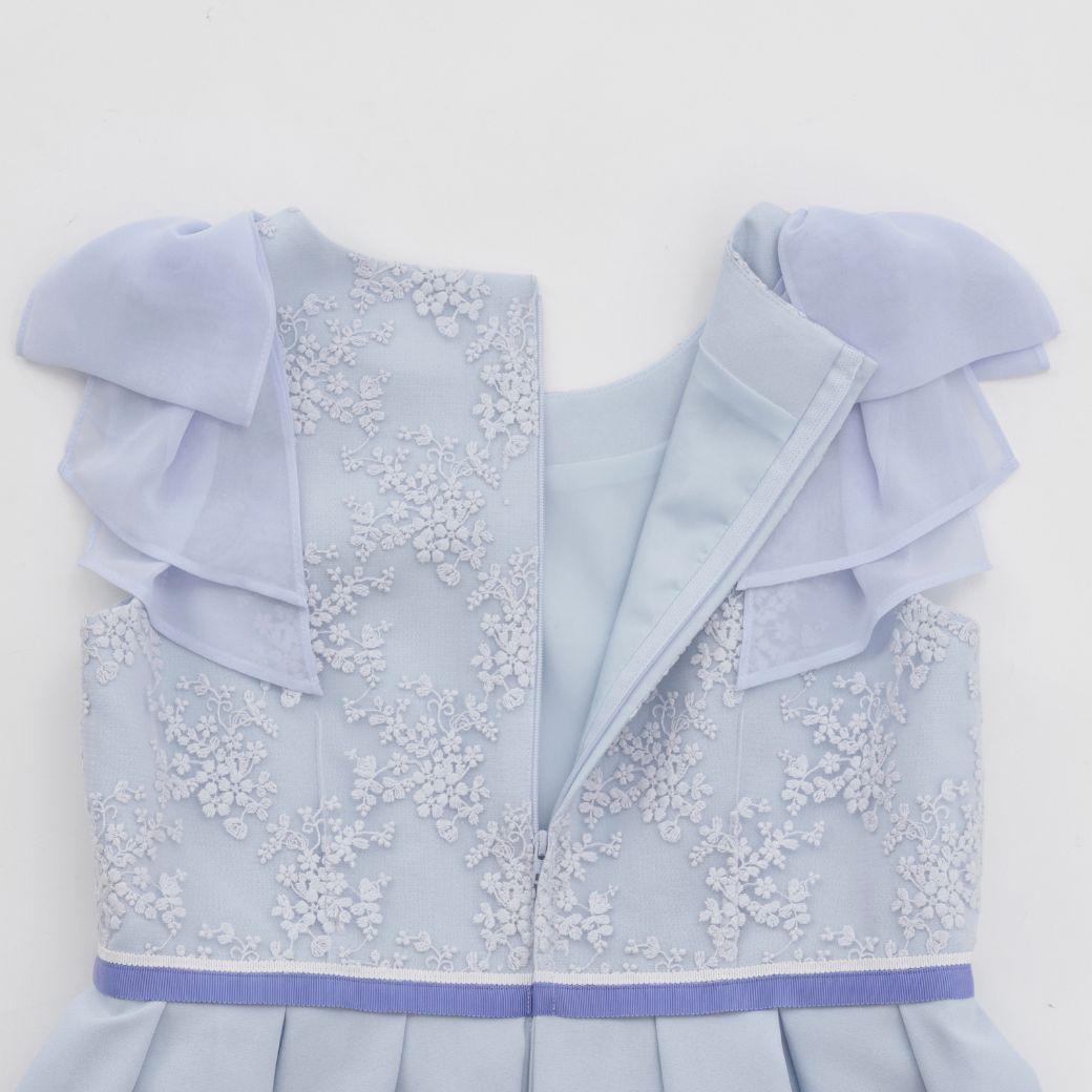 【キッズ】シフォンリボンドレス 120 130cm (8536-2307tdl) CHOPIN/ショパン