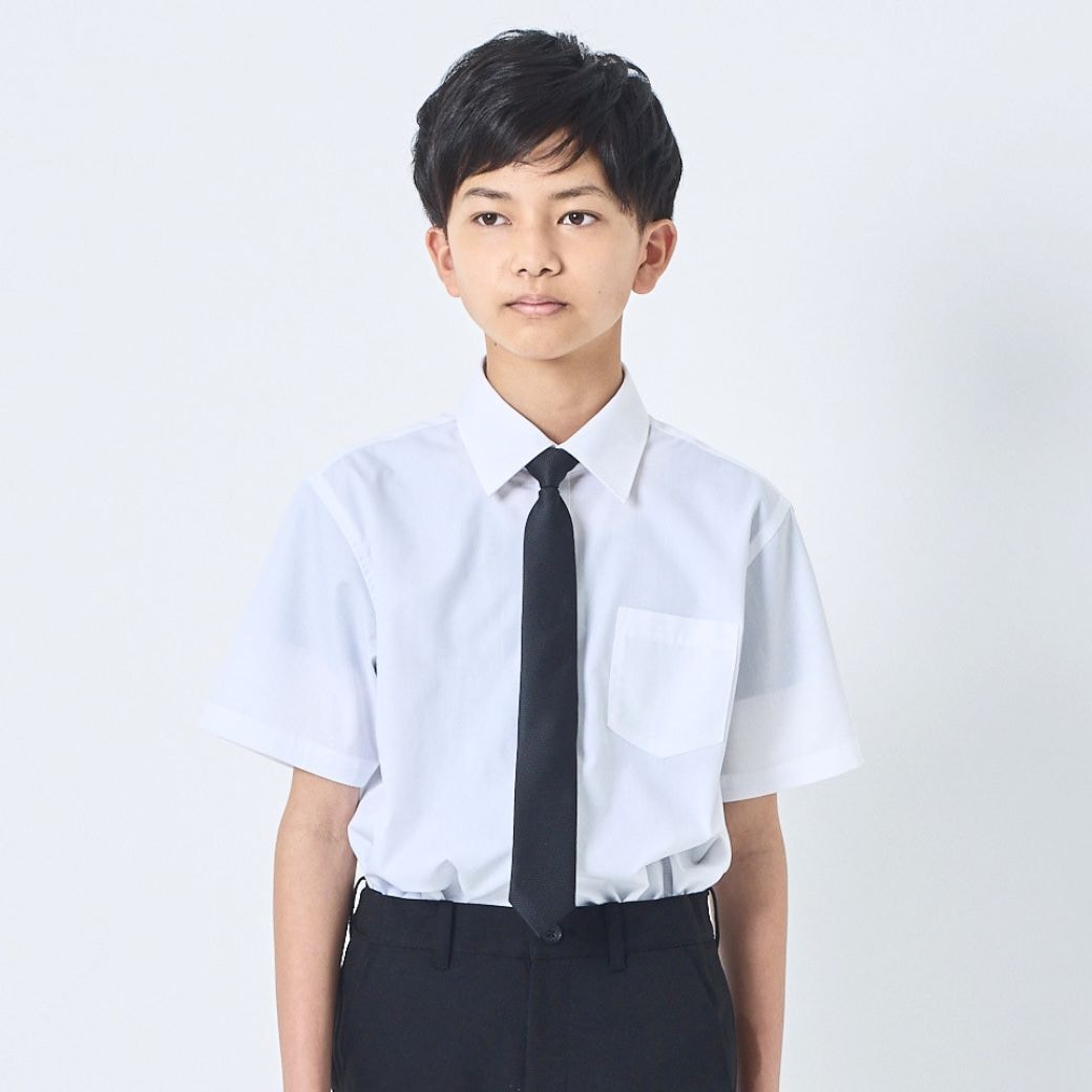 男の子フォーマル3点セット 半袖シャツ・ネクタイ・ロングパンツ 140 150 160cm(8895-5603-set) CHOPIN/ショパン