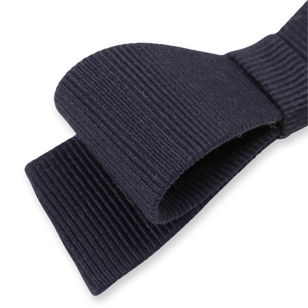 通塾 学校説明会 グログランリボンバレッタ フリー/Free (8490-0006)【価格改定11月1日】