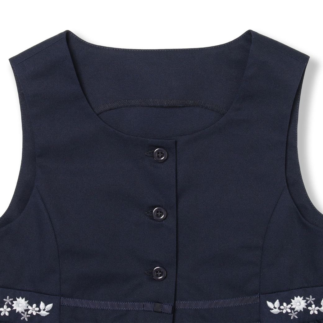 前開きジャンスカ 90 100 110 120 130 140cm (8396-7312) CHOPIN/ショパン