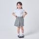 【WEB限定】フォーマル ブラウス 半袖 100 110 120 130cm (2321-2322-2323) CHOPINblue/ショパン ブルー