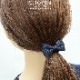 グログランリボンヘアゴム2個セット (8090-0005)