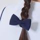 グログランリボンヘアゴム2個セット (8090-0005)