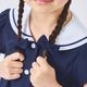 グログランリボンヘアゴム2個セット (8090-0005)