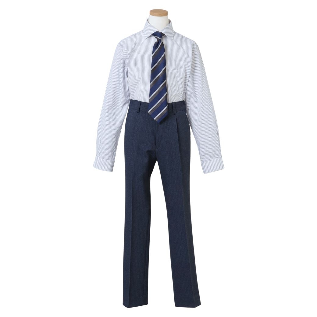 ストライプスリーピーススーツセット 140 150 160 170cm (8371-5604) CHOPIN/ショパン【PRESTIGE LINE】