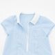 【CLEARANCEセール50％OFF】【ジュニア】マルチストライプジップワンピース 140 150 160cm (2536-7505) CHOPINblue/ショパンブルー