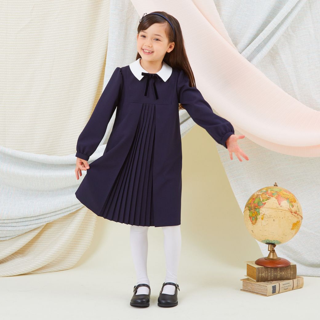 NEW【セール44%OFF】フロントプリーツワンピース 100 110 120 130cm (8376-7302) CHOPIN/ショパン