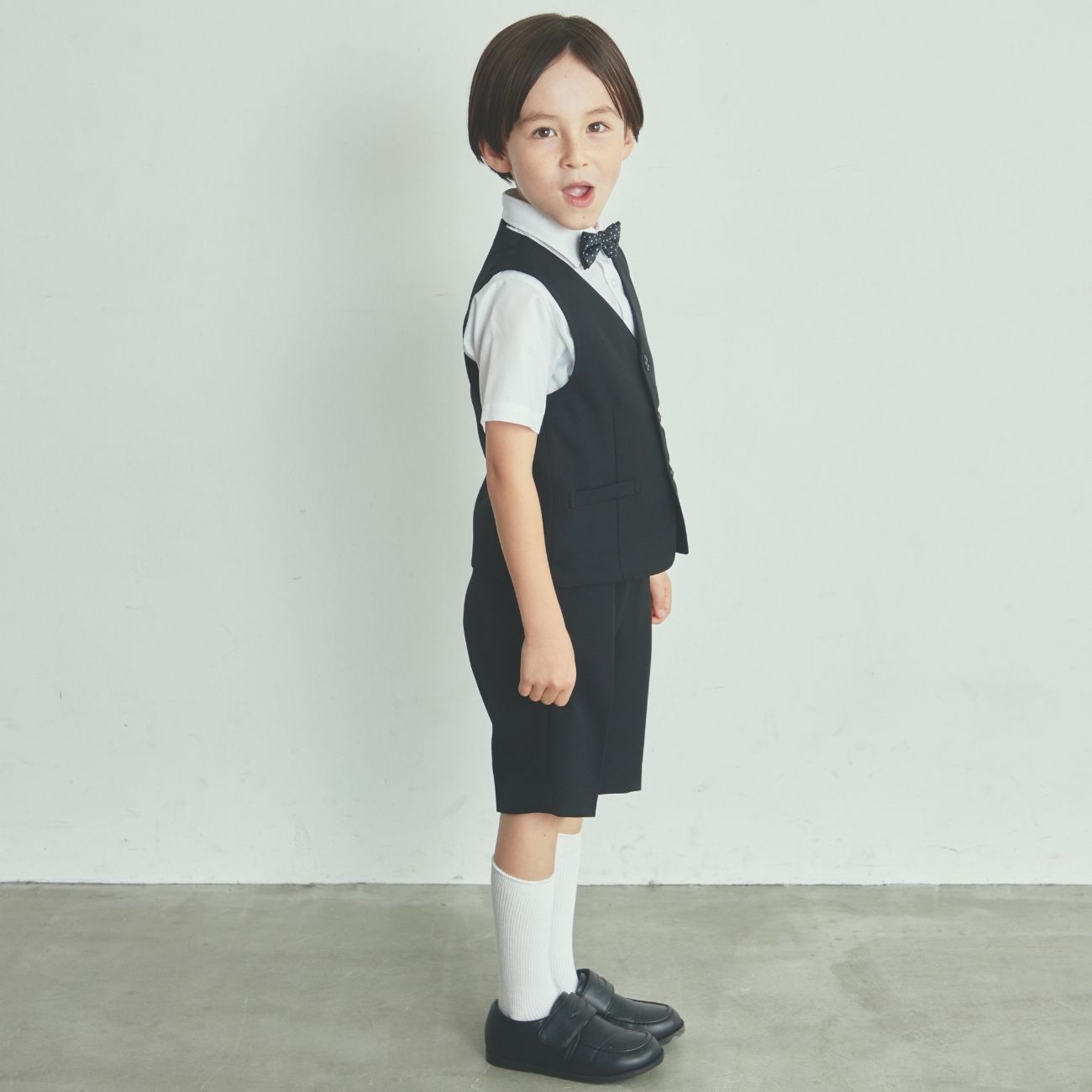 半袖ベストスーツ (8031-5415) 100 110 120 130cm