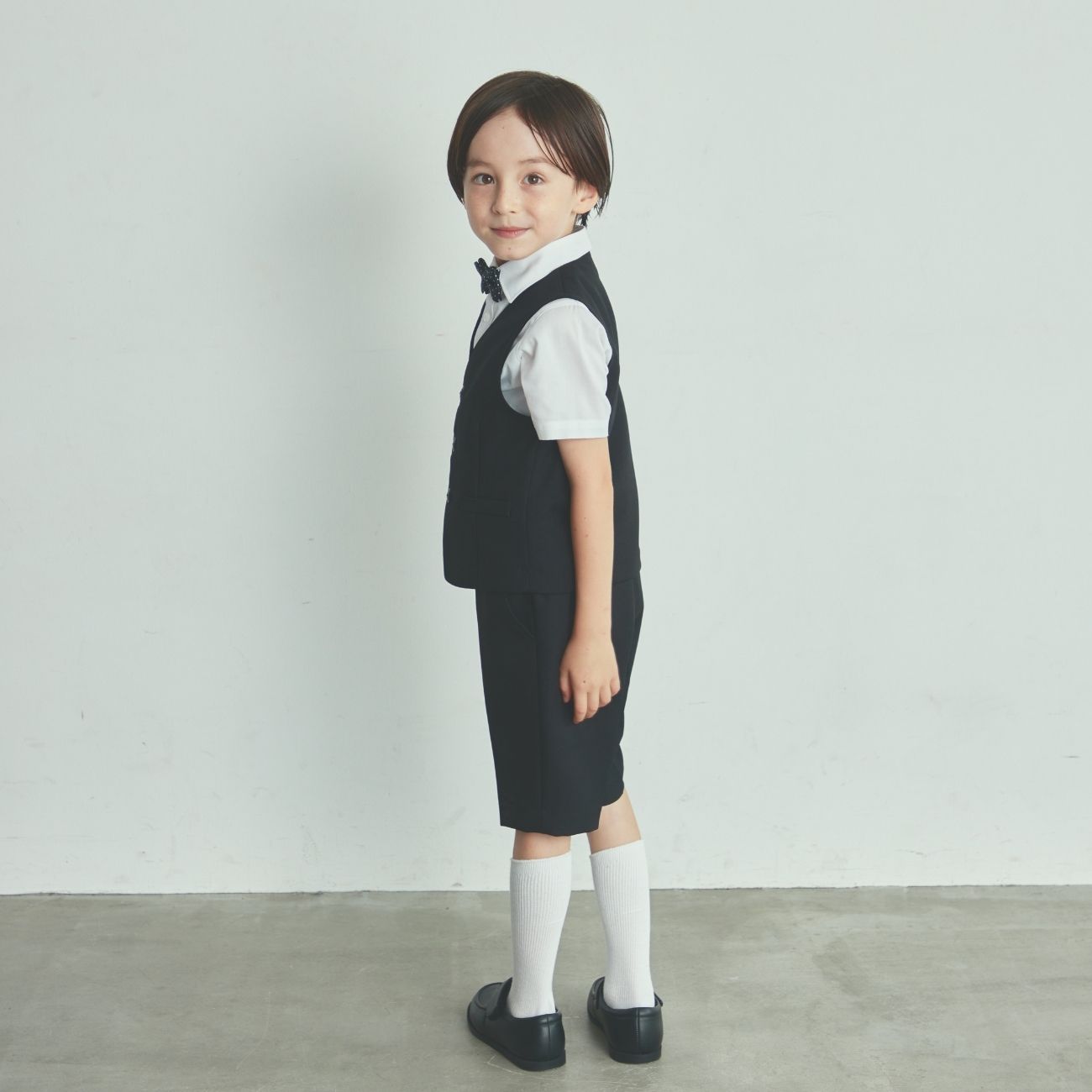 半袖ベストスーツ (8031-5415) 100 110 120 130cm