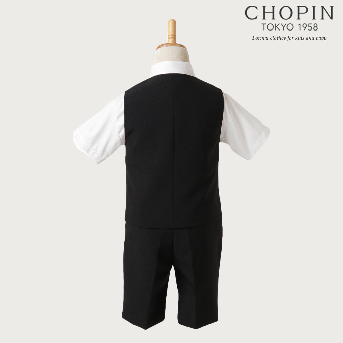 半袖ベストスーツ (8031-5415) 100 110 120 130cm