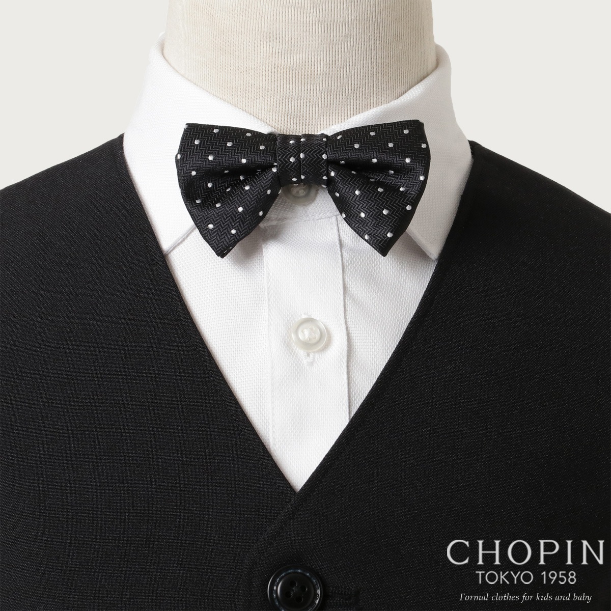 半袖ベストスーツ (8031-5415) 100 110 120 130cm