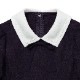 【TIMEセール20%OFF】シンプルAラインワンピース 100 110 120 130cm （2376-7355） CHOPINblue/ショパン ブルー