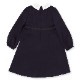 【TIMEセール20%OFF】シンプルAラインワンピース 100 110 120 130cm （2376-7355） CHOPINblue/ショパン ブルー