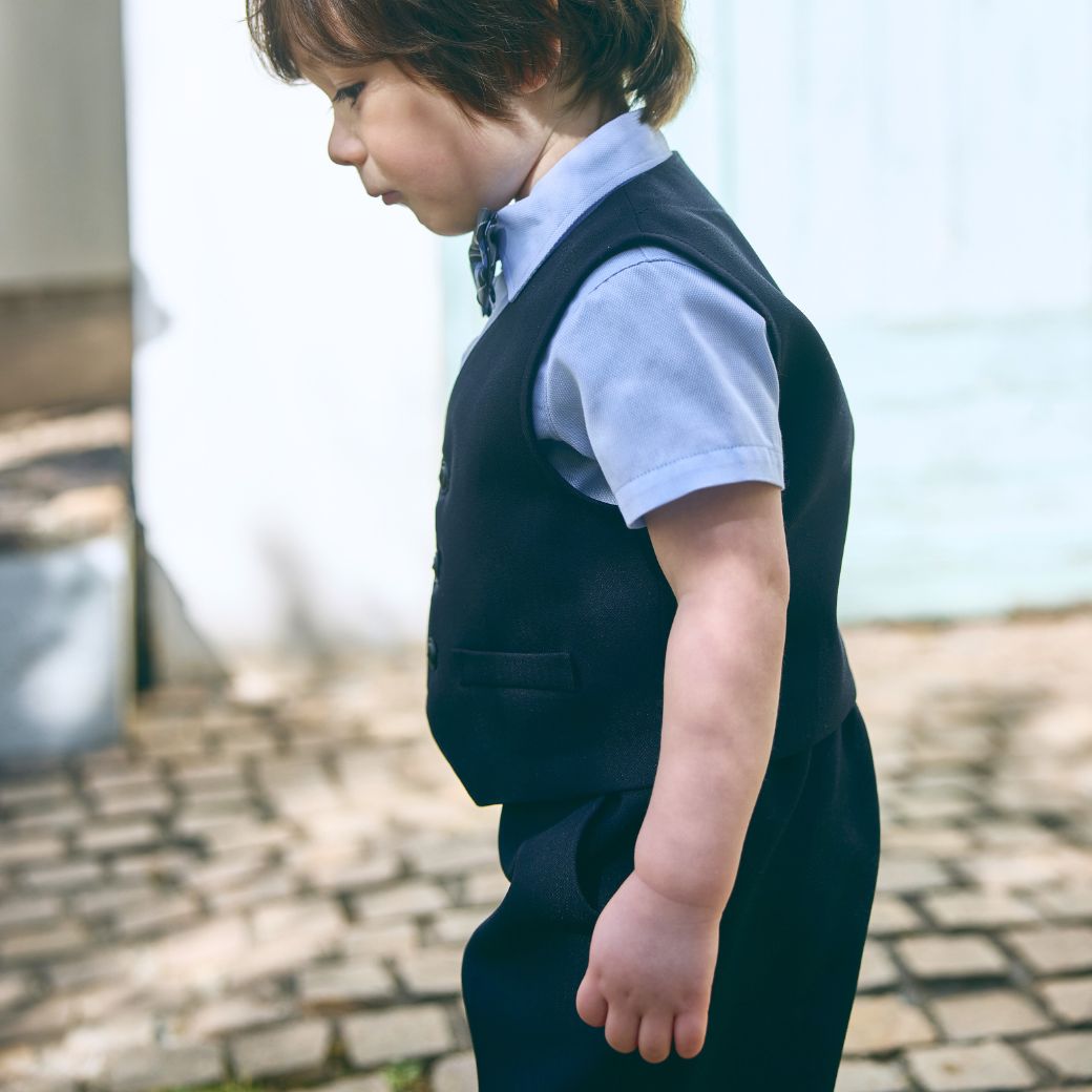 半袖ベストスーツ 80 90cm (8031-5215)